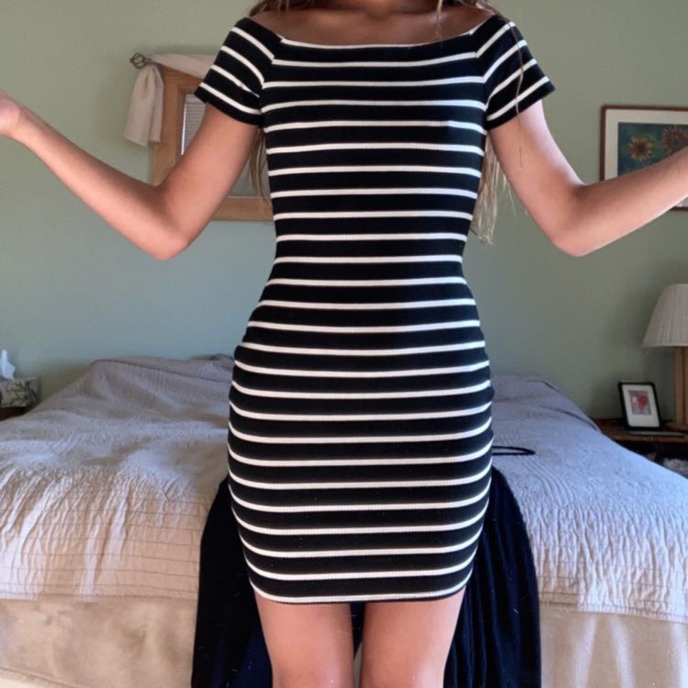 Tight Stripped Dress